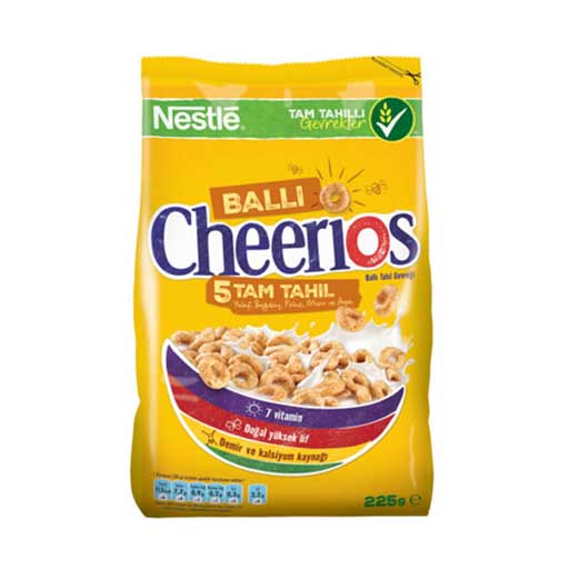 Nestle Cheerios Ballı Tahıl Gevreği