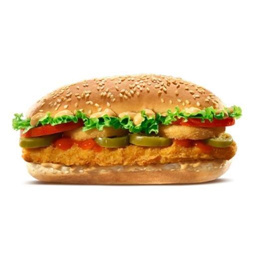 Burger King Angry Chicken Royale Burger