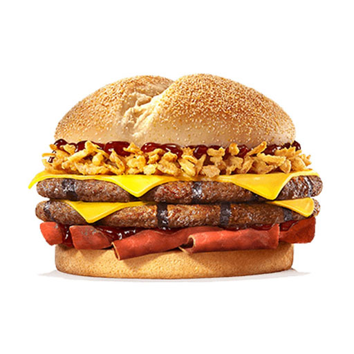 Burger King Double Texas Smokehouse Burger Sandviç