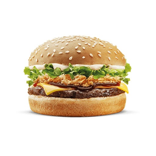 Burger King Etli Barbekü Deluxe Burger Sandviç