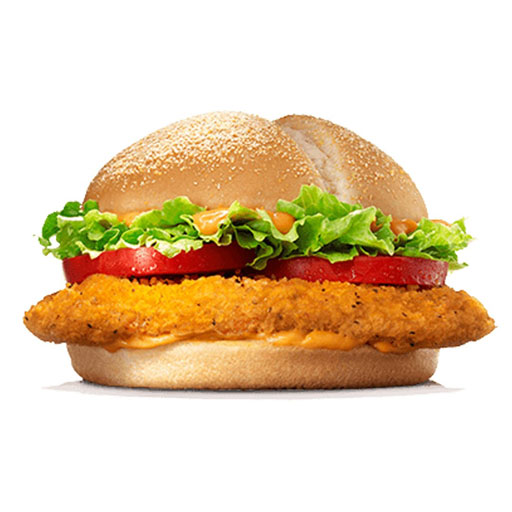 Burger King Spicy Gurme Tavuk Burger Sandviç