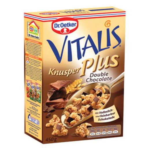 Dr.Oetker Vitalis Knusper Plus Çikolatalı