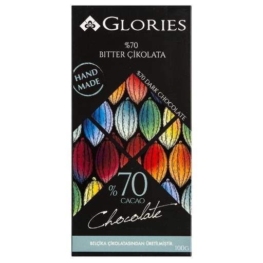 Glories %70 Bitter Vegan Çikolata