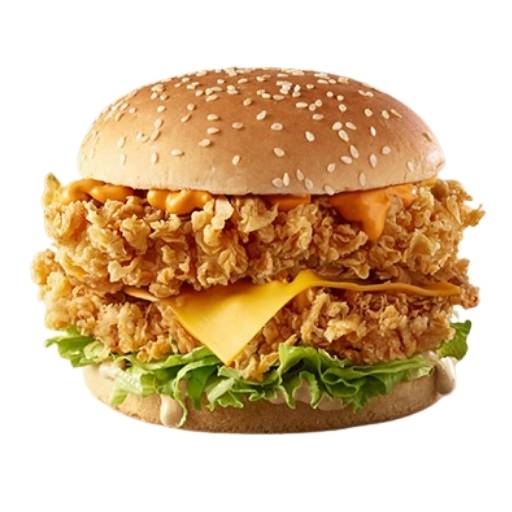 KFC Acısız Double Zinger Burger