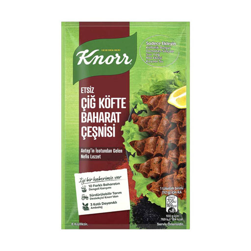 Knorr Etsiz Çiğ Köfte Baharat Çeşnisi