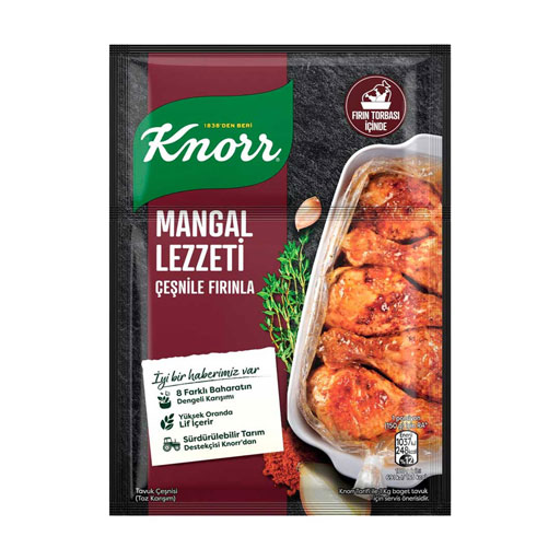 Knorr Fırında Tavuk Çeşnisi Mangal Lezzeti