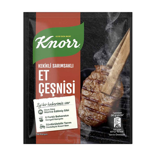 Knorr Kekikli ve Sarımsaklı Et Çeşnisi
