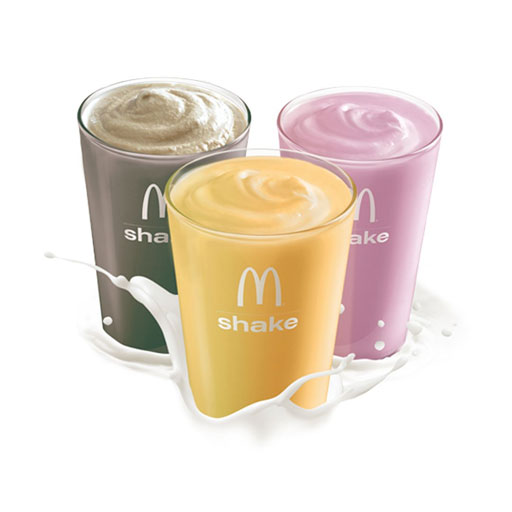McDonald's Çilekli Milkshake