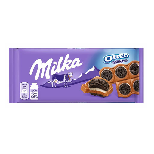 Milka Oreo Sandwich Kakaolu Bisküvili Çikolata