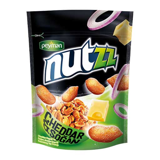 Nutzz Cheddar & Soğan Kızartılmış Yer Fıstığı