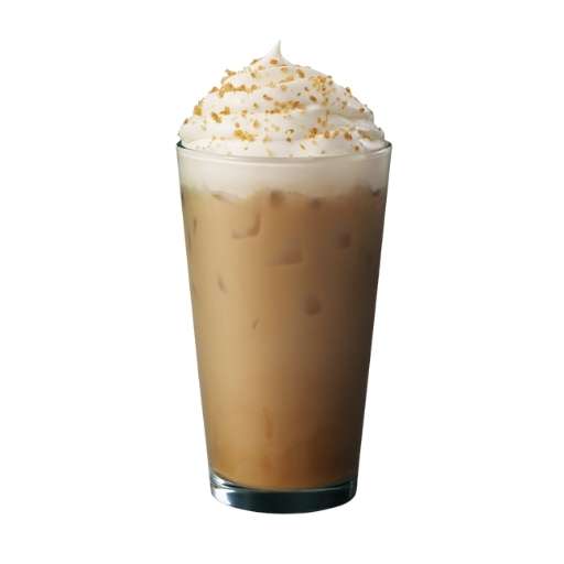 Starbucks Iced Toffee Nut Latte